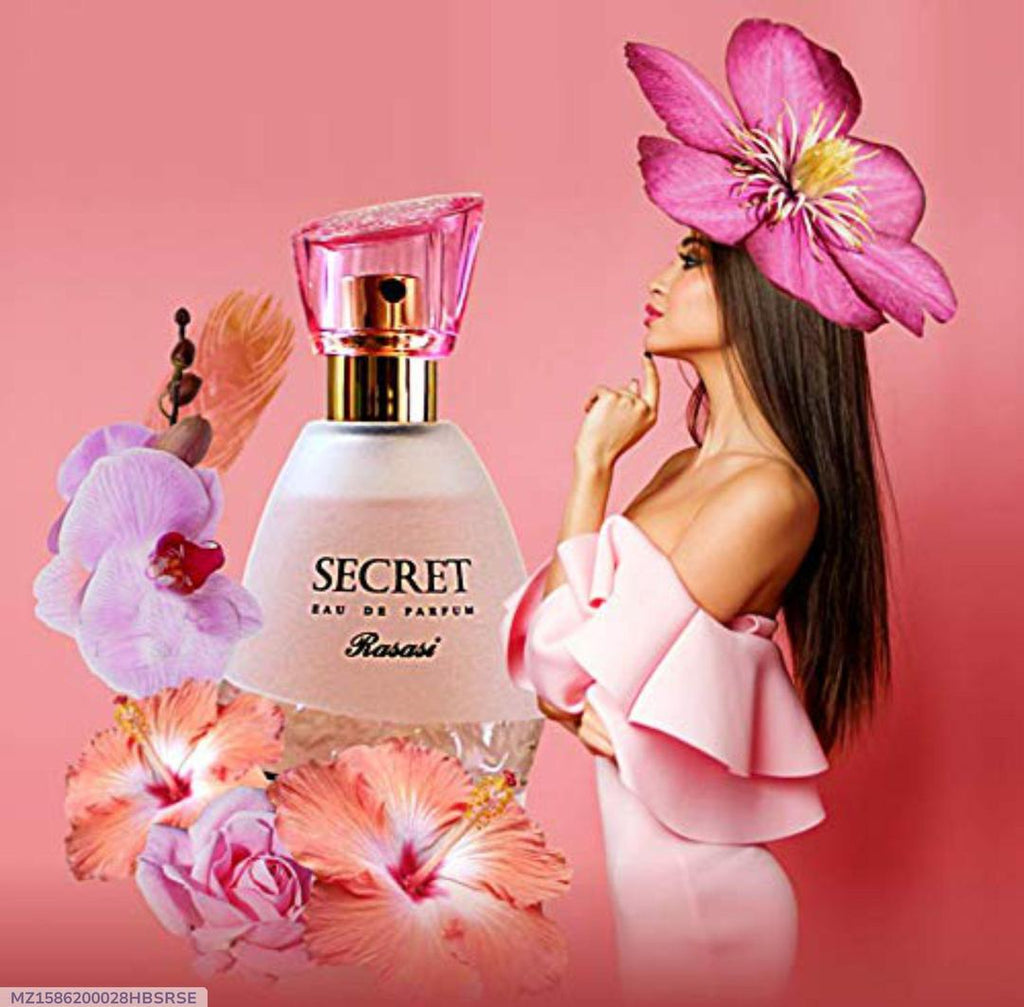 Rasasi Secret Floral Perfume 75ml Pink Women