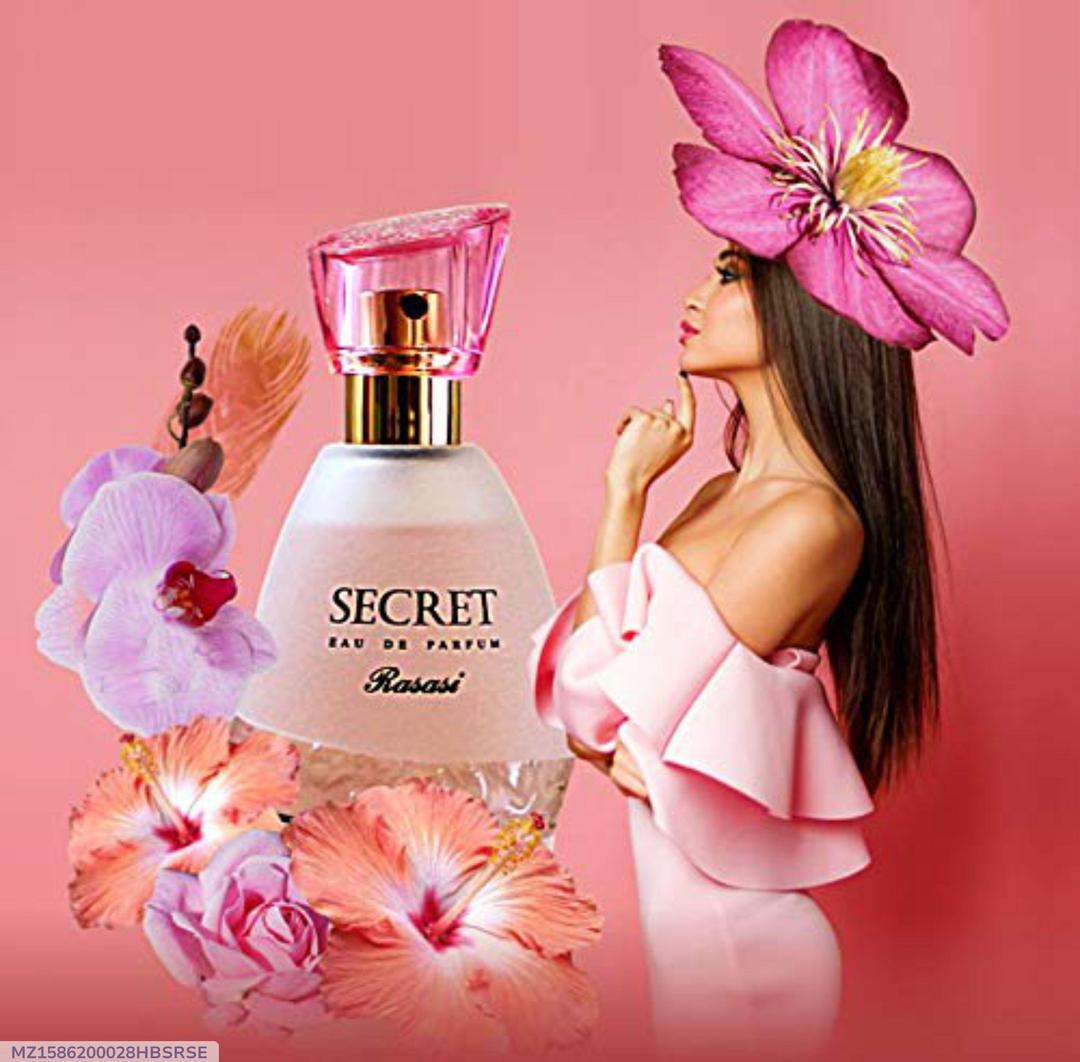Rasasi Secret Floral Perfume 75ml Pink Women