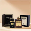 Janan & Zarar Perfume Set for Men Black Gold