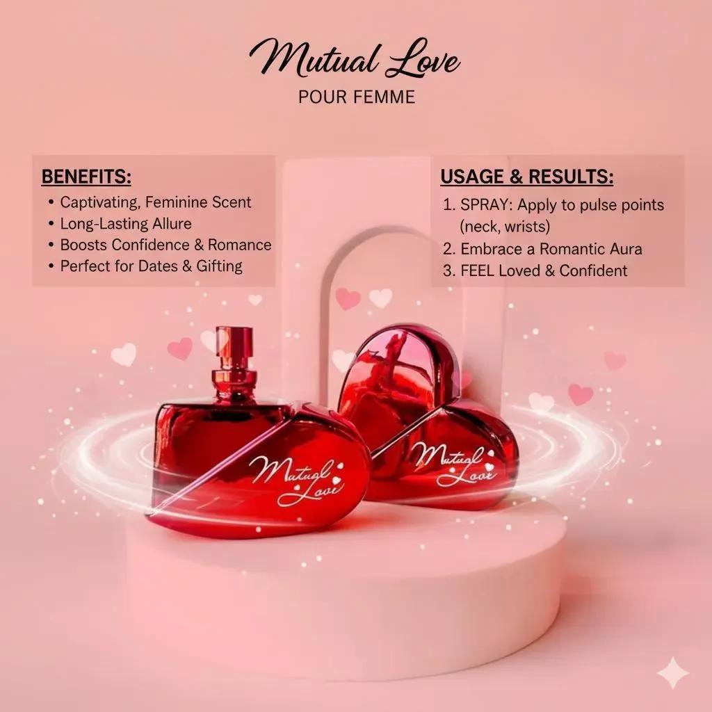 Mutual Love Pour Femme Perfume 50ml Long Lasting Fragrance