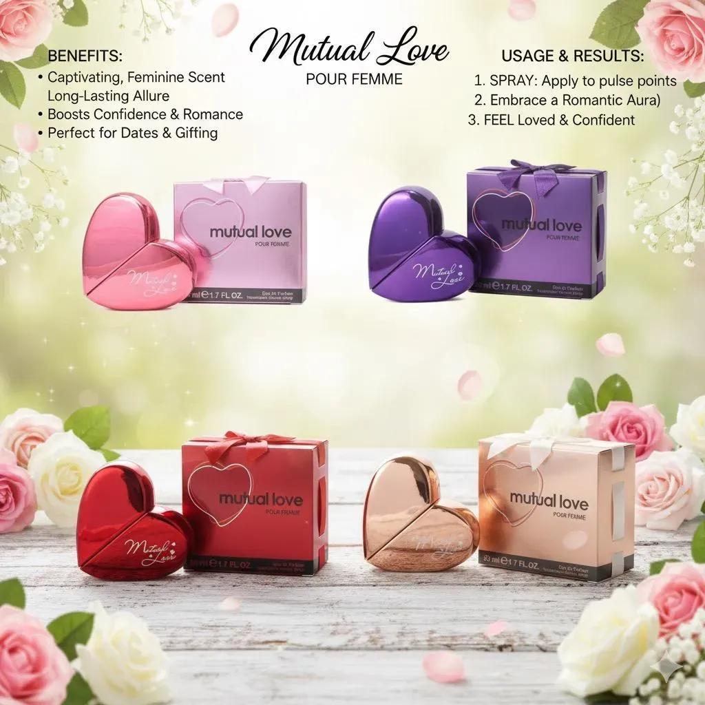Mutual Love Pour Femme Perfume 50ml Long Lasting Fragrance