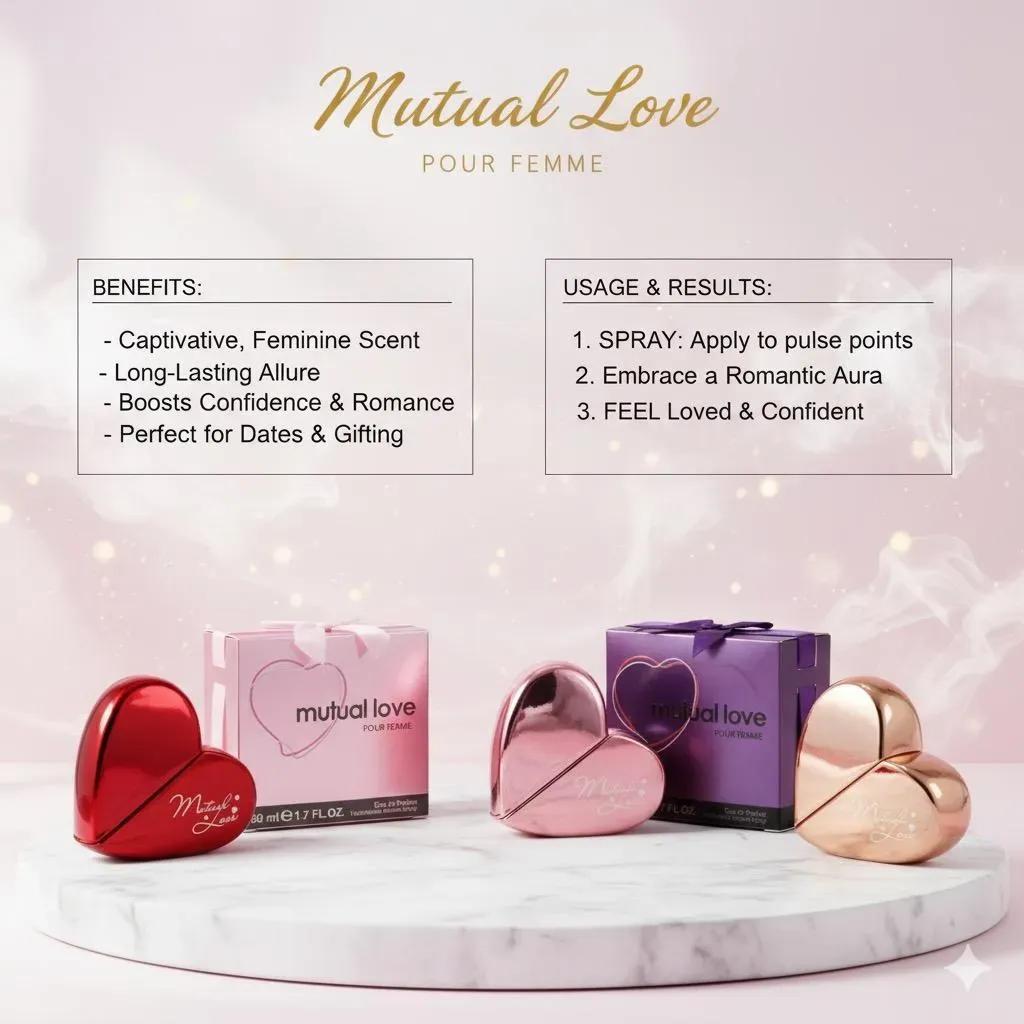Mutual Love Pour Femme Perfume 50ml Long Lasting Fragrance